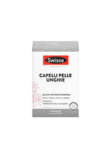 Carica l&#39;immagine nel visualizzatore di Gallery, Swisse Capelli Pelle Unghie 60 compresse - Integratore di Biotina, Vitamina C, Zinco, Cardo mariano, integratore per Capelli, Pelle e Unghie