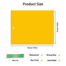 Carica l&#39;immagine nel visualizzatore di Gallery, HellDoler Trappole Appiccicose 50 Pezzi 15cm x 20cm MoscheTrappola 50PCS