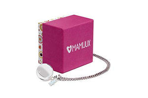 MAMIJUX Chiama Angeli Baby Boy con Catenina in Acciaio - Ilgrandebazar