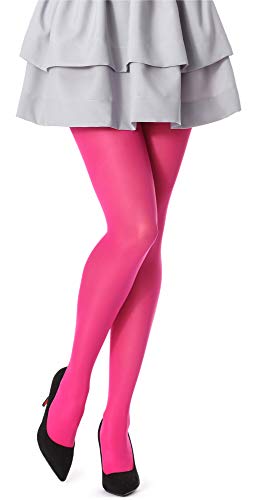 Bellivalini Collant Microfibra Donna 40 DEN BLVFI1001 3-M, Magenta - Ilgrandebazar