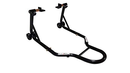 Cruizer - Cavalletto Posteriore Moto Nero Attacchi a Piastra con ruote e... - Ilgrandebazar