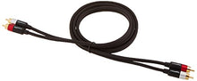 Carica l&#39;immagine nel visualizzatore di Gallery, AmazonBasics - Cavo audio RCA da 2 maschi a 2 maschi, 1,2 metri m