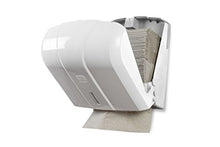 Carica l&#39;immagine nel visualizzatore di Gallery, Semy St-5000 Dispenser per Asciugamani Piegati a Z/C, in Plastica, Bianco - Ilgrandebazar