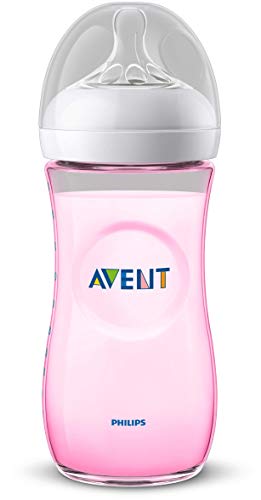 Philips SCF037/17 Avent - Biberon Natural, Valvola anticolica, 330 ml, 330 ml - Ilgrandebazar