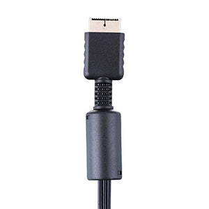 1.8 Metri Cavo AV Composito a RCA per Sony Playstation PS2 PS3 e PSX