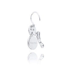 Carica l'immagine nel visualizzatore di Gallery, Gioiello Orecchino color Lavanda-Crema e Orchidea Viola-Avorio - Ilgrandebazar