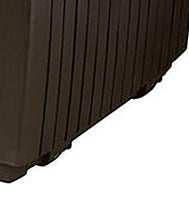 Carica l&#39;immagine nel visualizzatore di Gallery, Keter Baule Springwood Marrone 305 Lt In Resina Cm 123x53.5x57 cm, - Ilgrandebazar