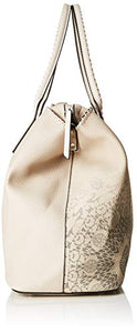 Desigual - Bag Double Gin_holbox Women, Borse a spalla Bianco (Rainy Day)