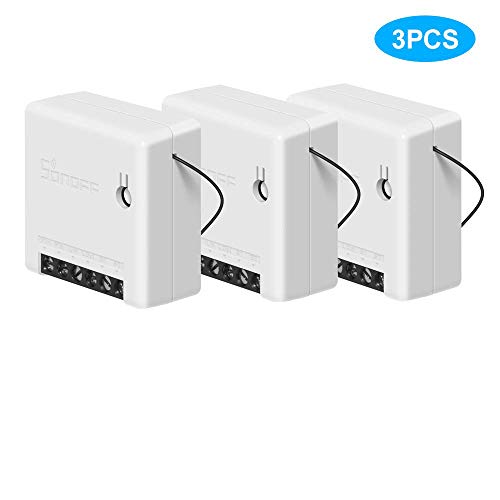 3 pz SONOFF MINI Interruttore WiFi Smart Timer Module 10A a 2...