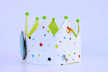 Carica l&#39;immagine nel visualizzatore di Gallery, Corona di compleanno decorazione bambini - Ilgrandebazar