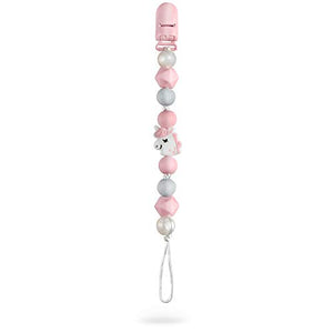 PREMYO Catenella Portaciuccio Bimba Unicorno – Perle di One Size, Rosa