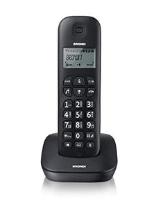 Brondi Gala Telefono Cordless, 1880 MHz/ 1900 MHz, Nero - Ilgrandebazar