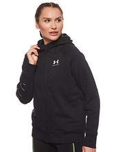 Carica l'immagine nel visualizzatore di Gallery, Under Armour Rival Sportstyle LC Graphic FZ, Felpa Donna M, Nero - Ilgrandebazar