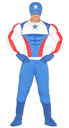Fiestas Guirca Costume da Supereroe Capitan America M - Ilgrandebazar