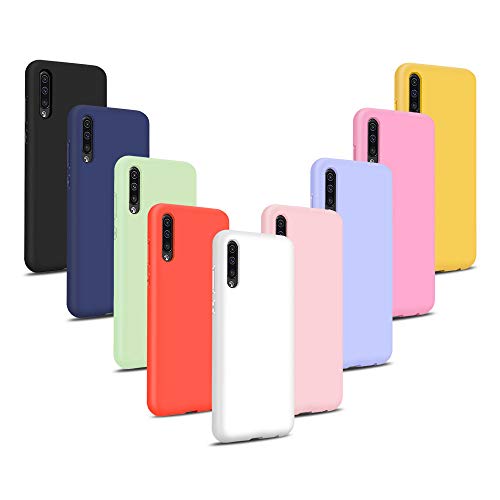 9X Cover per Samsung Galaxy A50, Morbido Silicone Case Tinta Unita Ultra... - Ilgrandebazar