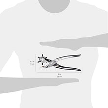 Carica l&#39;immagine nel visualizzatore di Gallery, Amazon Basics - Set pinza fustellatrice, per il cuoio, rotante, per fori di diverse dimensioni