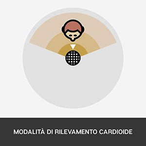 Blue Microphones Snowball iCE USB Solo Microfono per Registrazione e Bianco - Ilgrandebazar