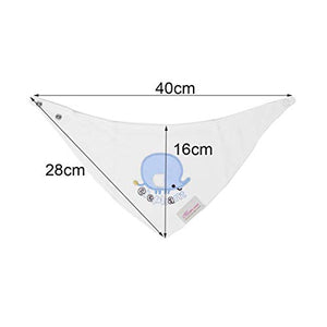 Yafane 6 Bavaglino Neonato Cotone Bavaglini Ragazzi e Ragazze 6 pc boy - Ilgrandebazar