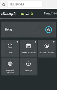 Shelly 1 One - Relè Wireless, WiFi automazione domestica