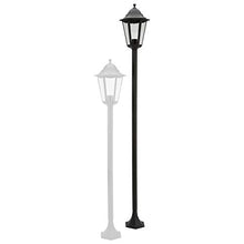 Carica l&#39;immagine nel visualizzatore di Gallery, Smartwares 5000.035 Lampione Ghisa, Lanterna Classica, Alluminio/Vetro, Nero