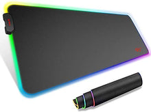 Carica l'immagine nel visualizzatore di Gallery, havit Tappetino Mouse Gaming XXL RGB Mousepad 800 * 300 * XXL(800x300x4mm)