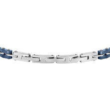 Carica l&#39;immagine nel visualizzatore di Gallery, Bracciale da uomo, Collezione Maserati Jewels, in acciaio e ceramica -... - Ilgrandebazar