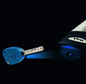 Viro 152.47 Bloccadisco BLINDATO EXTREME, Finitura Cromata, Arco da 11 mm