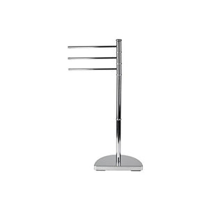 Axentia 282161 Piantana Porta Asciugamani, Metallo, Argento, 17.5x32.5x86 cm - Ilgrandebazar
