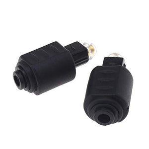 OTOTEC - Adattatore audio ottico da jack femmina 3,5 mm a Toslink,...