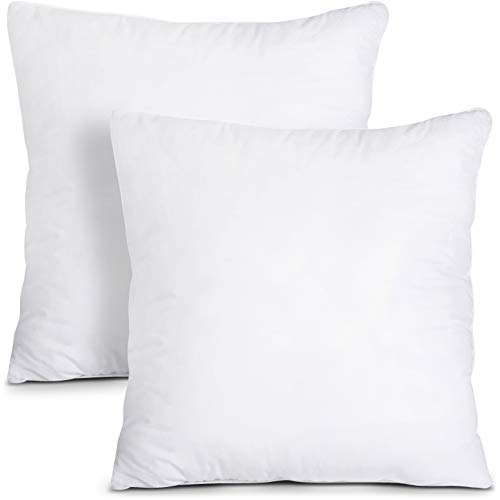 Utopia Bedding Set di 2 Cuscini - Imbottitura per 45 x 45 45 x 45 cm