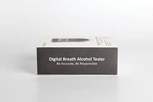 Carica l'immagine nel visualizzatore di Gallery, Flyhood Etilometro, Portatile Professionale Digitale Alcool Test con Schermo LCD Display e Precisione Sensore Semiconduttore, Incluir 16 Boccagli