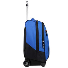Carica l&#39;immagine nel visualizzatore di Gallery, Trolley YUB Monocolor, 2in1, 34 Lt, Blu, Zaino con spallacci a scomparsa, Blu