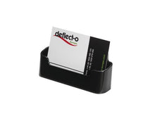 Carica l&#39;immagine nel visualizzatore di Gallery, Deflecto 70104 Porta-Tessera da Tavolo Black