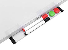 Carica l&#39;immagine nel visualizzatore di Gallery, AmazonBasics - Lavagna bianca, cancellabile a secco, con supporto 90 x 60 cm - Ilgrandebazar