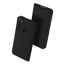Carica l&#39;immagine nel visualizzatore di Gallery, DUX DUCIS Cover Xiaomi Redmi Note 8T, Flip Caso Custodia Pelle PU con Nero - Ilgrandebazar