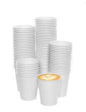 Carica l&#39;immagine nel visualizzatore di Gallery, MGGI Trading 100pz Bicchiere di Carta per Bevande 7oz Bianco, 7 oz Bianco - Ilgrandebazar