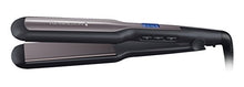 Carica l&#39;immagine nel visualizzatore di Gallery, Remington Piastra per capelli, Larga, ideale capelli lunghi e folti, blocco temperatura, Display digitale, 150-230°C, piastre oscillanti, Rivestimento in ceramica Ultra, S5525