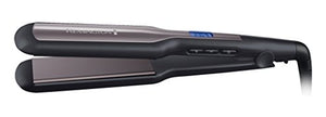Remington Piastra per capelli, Larga, ideale capelli lunghi e folti, blocco temperatura, Display digitale, 150-230°C, piastre oscillanti, Rivestimento in ceramica Ultra, S5525