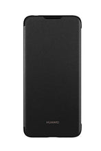 Carica l'immagine nel visualizzatore di Gallery, HUAWEI Flip Cover Originale Y6 2019, Colore Nero in Eco Pelle