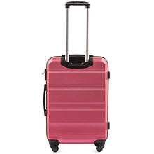 Carica l&#39;immagine nel visualizzatore di Gallery, WINGS LUGGAGE Carrello Spazioso - Valigia Leggera Per M 66x43x27, Rosa