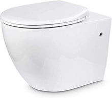 Carica l'immagine nel visualizzatore di Gallery, Amzdeal Copriwater, Sedile WC Universale con Chiusura Ammortizzata, Slow...