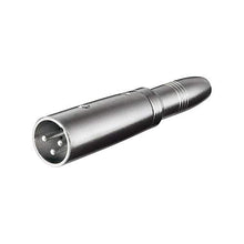 Carica l'immagine nel visualizzatore di Gallery, Goobay 27454 Adattatore XLR, Presa Jack AUX da 6.35mm a Connettore XLR