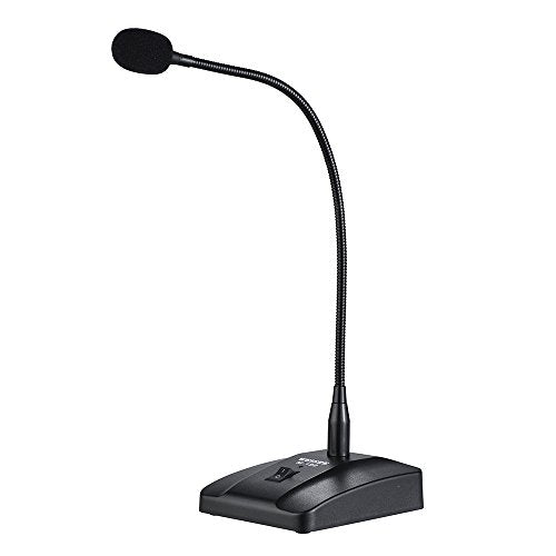 ammoon Microfono Condensatore Professionale Desktop Cablato Cardioide Con 10... - Ilgrandebazar