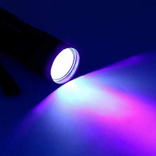 Carica l'immagine nel visualizzatore di Gallery, Winzwon Torcia UV 9 Leds Lampada Ultravioletti 395 NM torcia blacklight...