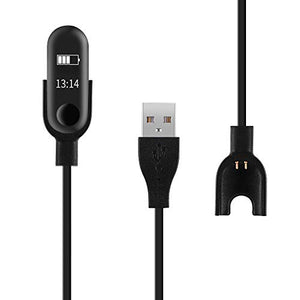Simpeak Caricabatteria Compatibile per Xiaomi Mi Band 3 (2 Pezzi, 30cm),...