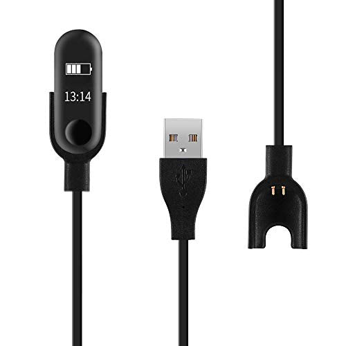 Simpeak Caricabatteria Compatibile per Xiaomi Mi Band 3 (2 Pezzi, 30cm),...