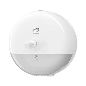 Tork Smartone 681000 Mini Distributori di Carta Igienica, Bianco - Ilgrandebazar
