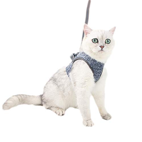 Gilet Con Guinzaglio Per Gatti - Imbracatura Regolabile Taglia Unica Per Uscite Sicure - Foto 9