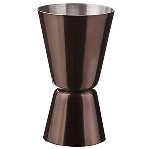 Vacu Vin 783256 Jigger Doppio, Acciaio Inossidabile E Marrone, Unica - Ilgrandebazar
