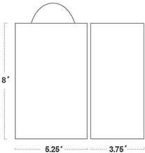 Carica l'immagine nel visualizzatore di Gallery, Switory Sacchetto Regalo Kraft 50pc, 13x9,5x20cm Borsa Shopping in Carta 50pc